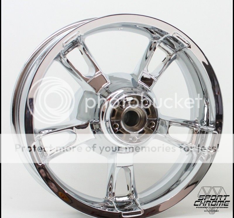 20142017 Harley FLHX Street Glide Enforcer Chrome Wheels Rims LIFETIME WARRANTY eBay