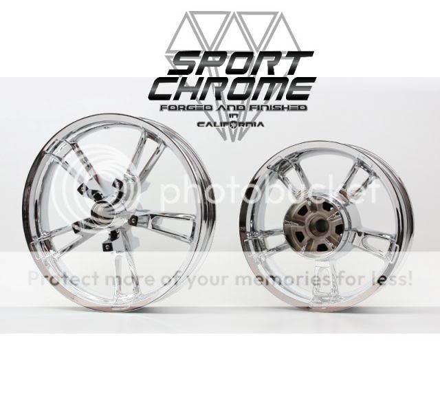 2014 Harley Davidson FLHX Street Glide Chrome Wheels Rims Exchange