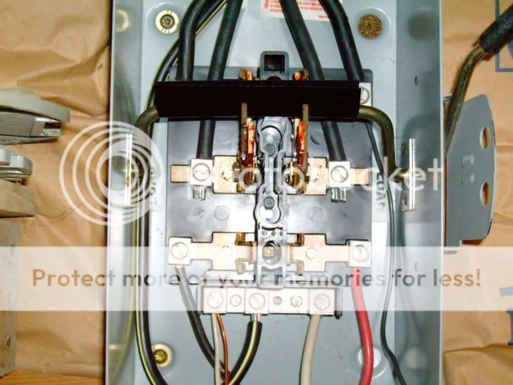 connecting generator to breaker panel